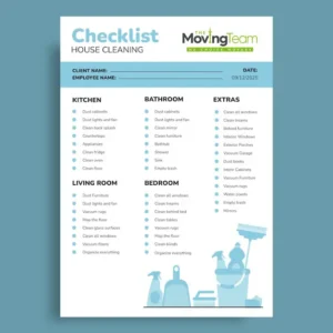 A bright, clean, and minimalist living room after following a successful decluttering checklist.