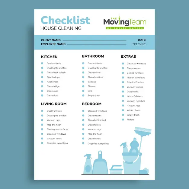 A bright, clean, and minimalist living room after following a successful decluttering checklist.