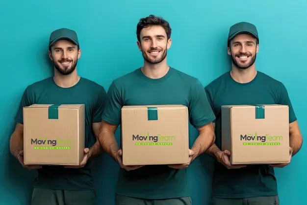 An infographic showing the simple 3-step house moving process with The Moving Team in Auckland.
