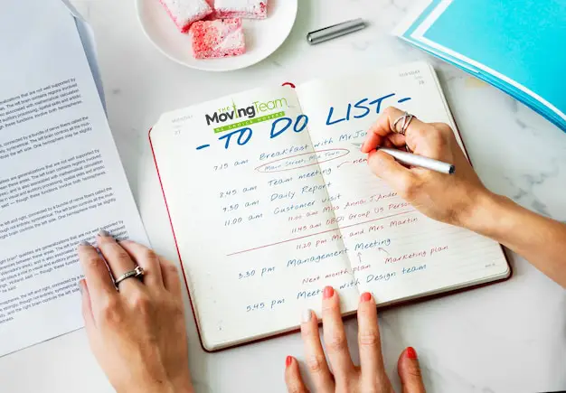 A bright, clean, and organized kitchen after successful decluttering, following a comprehensive decluttering checklist.