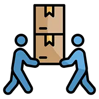 A professional mover carefully transporting a single armchair, showcasing our single item movers service in Auckland.