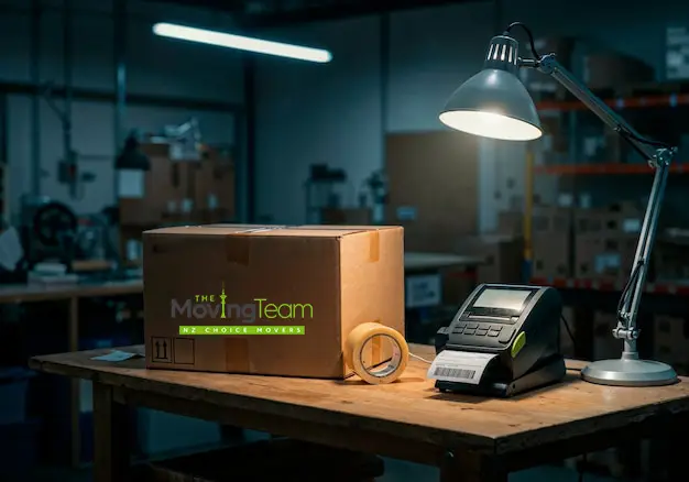 A person budgeting for storage cost in Auckland, standing in front of clean self-storage units