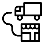 Commercial movers loading office desks and IT equipment into a truck in Wairau Valley.