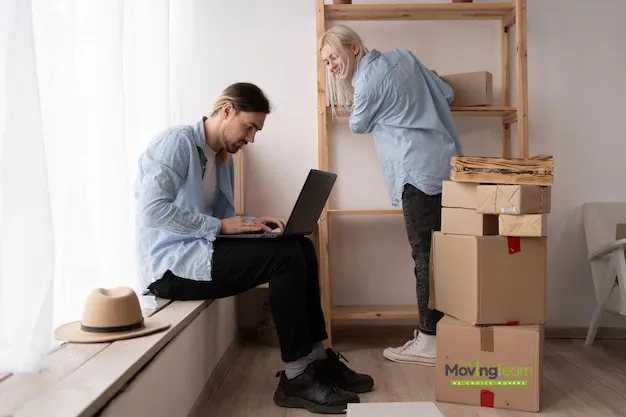 Professional movers safely loading a truck, representing the key factors that influence your Manukau movers cost and moving budget.